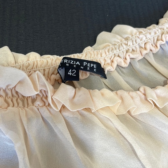 Patrizia Pepe NWT silk blouse assymetric - Picture 4 of 4